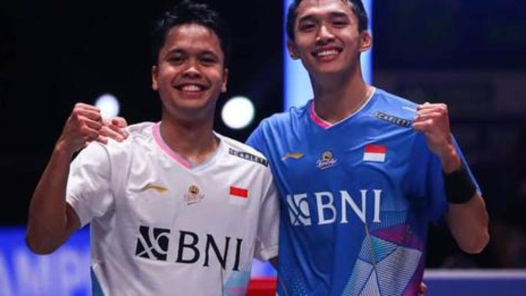 Misi Jonatan Christie dan Anthony Ginting Tembus World Tour Finals 2024
